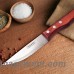 Tramontina Porterhouse 5" 5 Piece Steak Knife Set with Hardwood Counter Block SBSR1018